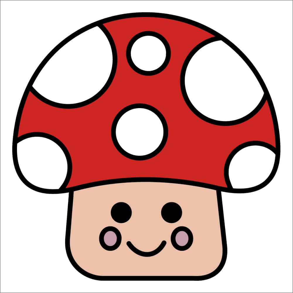 Cute Mushroom Color