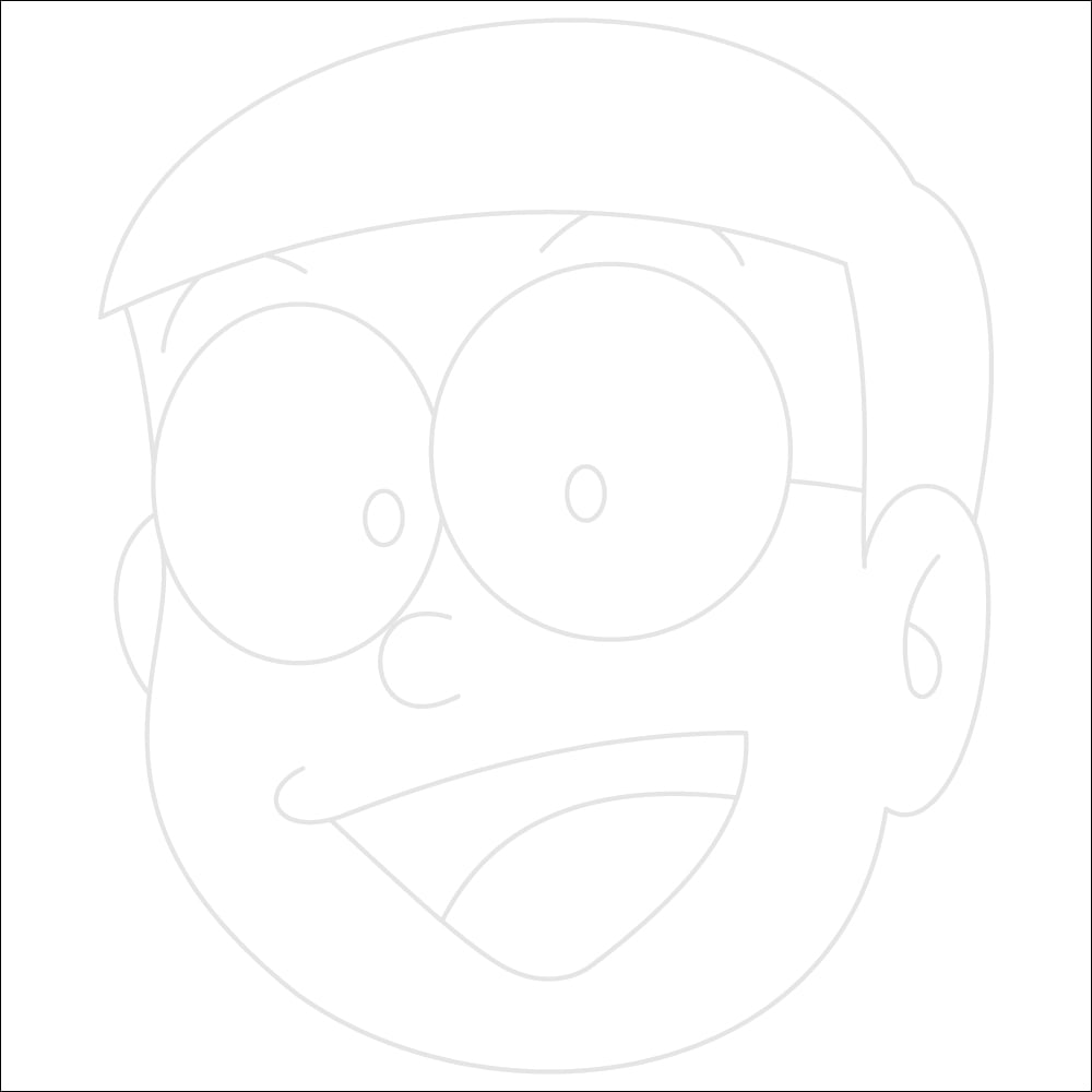 Nobita Face Trace By Image