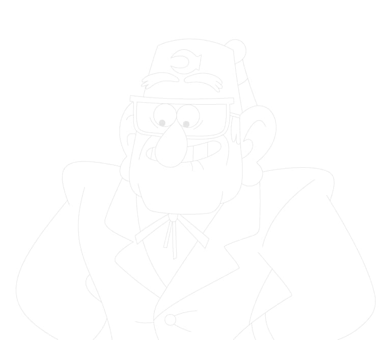 Grunkle Stan Trace By Image