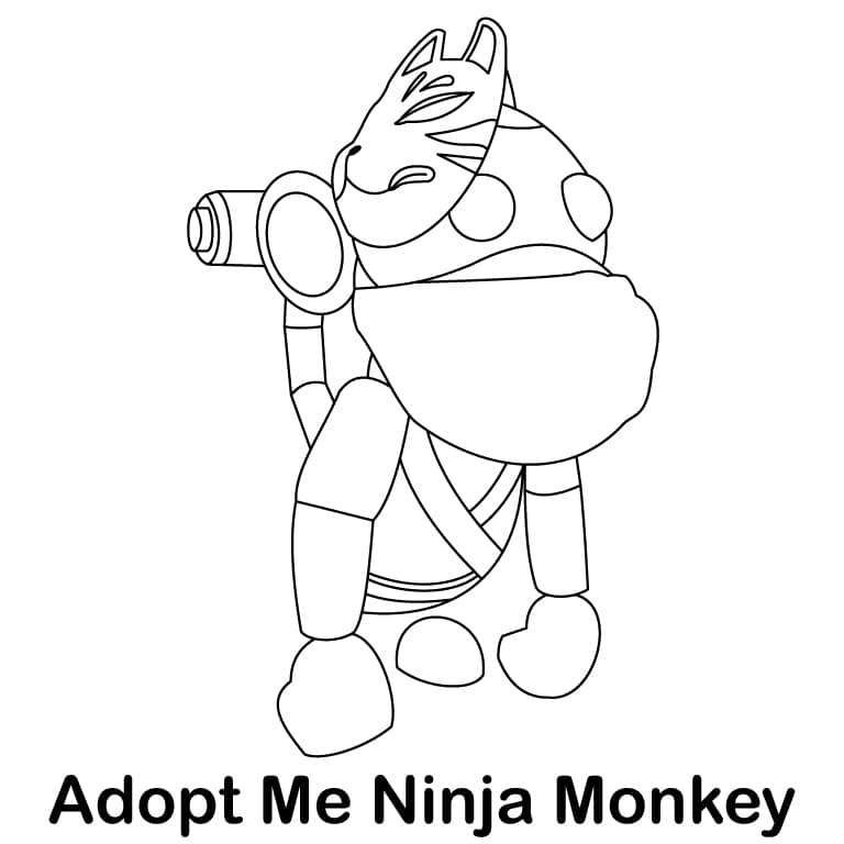 Adopt Me Ninja Monkey