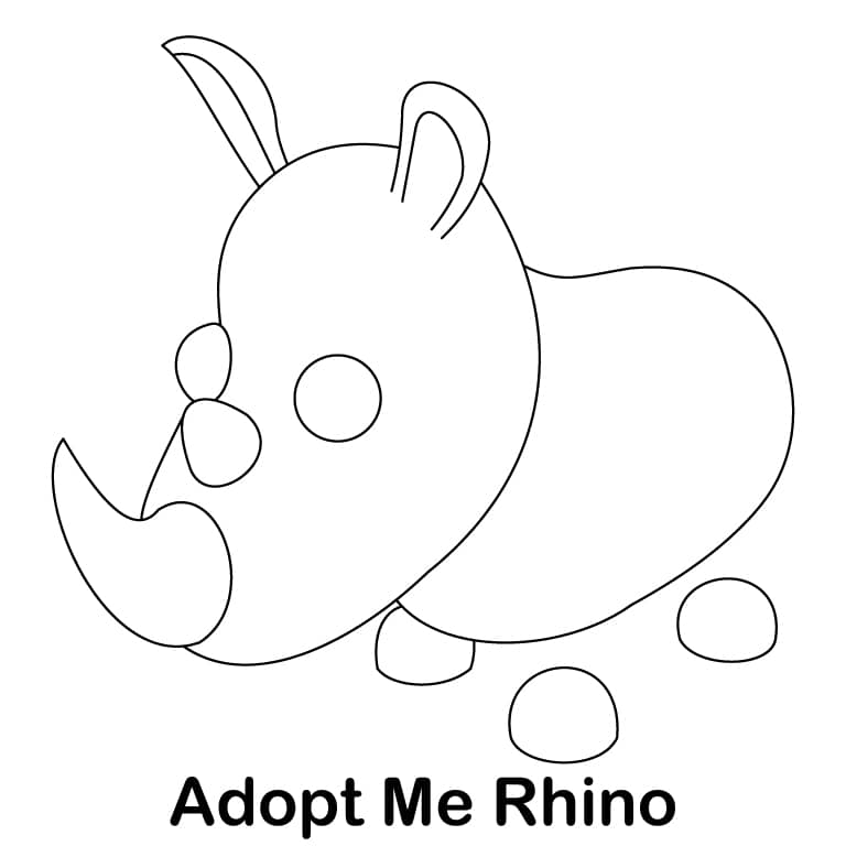Adopt Me Rhino