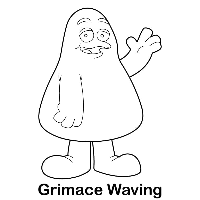 Grimace Waving