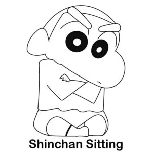 Shinchan Sitting