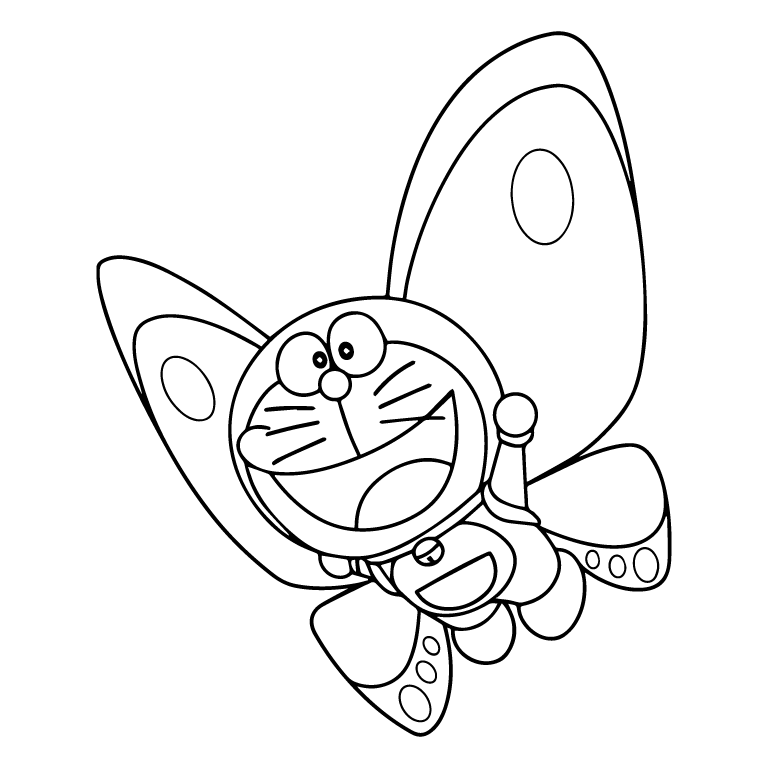 Butterfly Doraemon