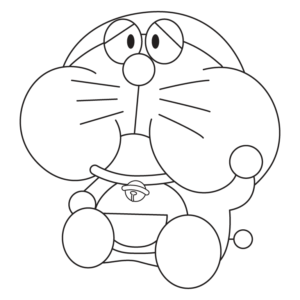 Doraemon With Big Cheeks
