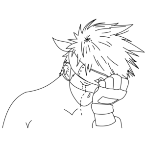 Kakashi Hatake Crying