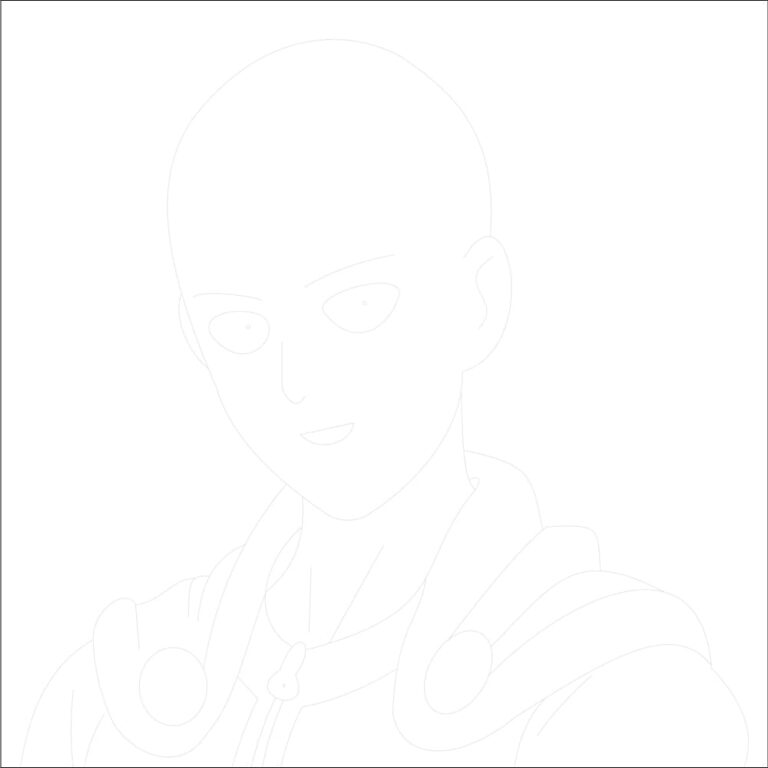 Saitama Trace By Image Sheet