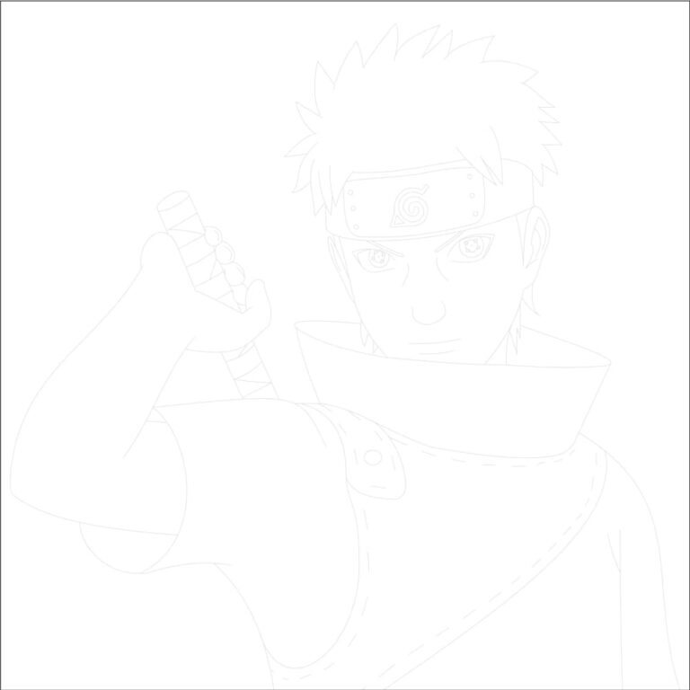 Shisui Uchiha Trace By Image Sheet