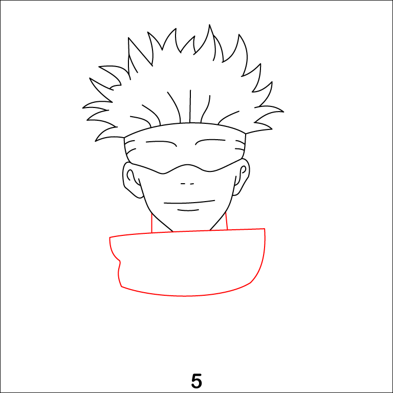 Satoru Gojo Step 5