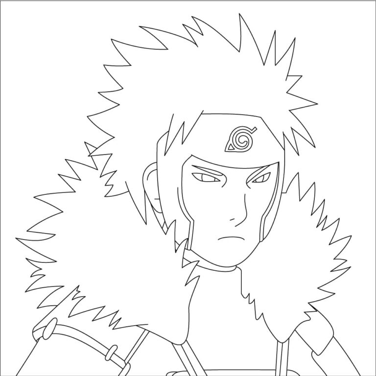 Tobirama Senju Coloring Sheet