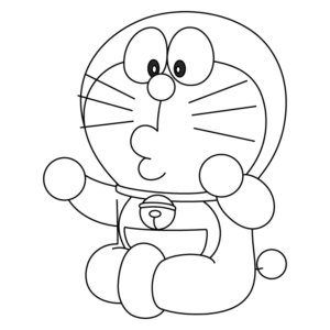 Doraemon Sitting