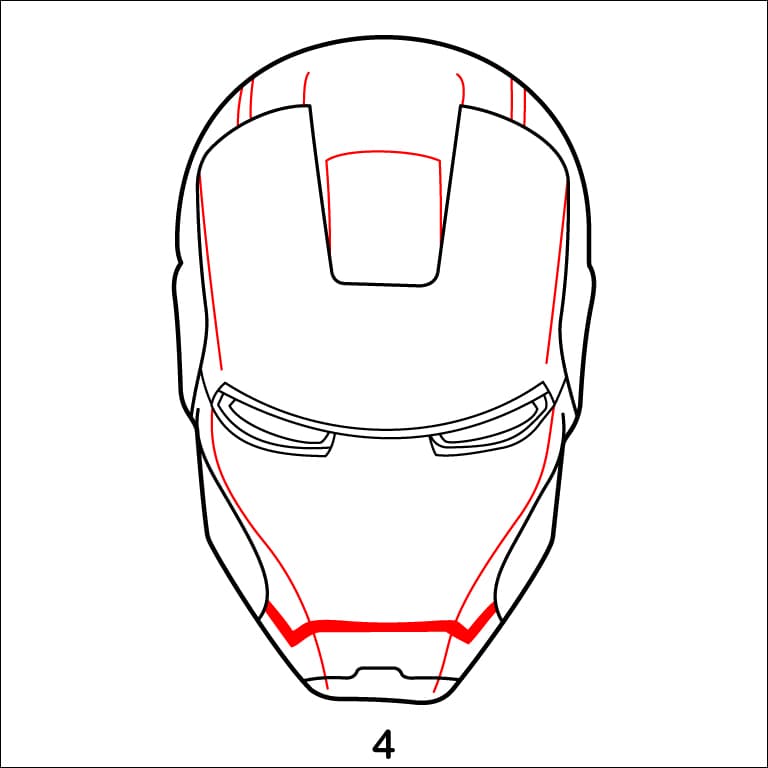 Iron Man Mask Step 4