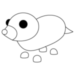 Adopt Me Pets Coloring Pages and Tracing Pages