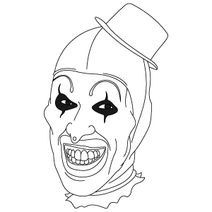 Art The Clown Head