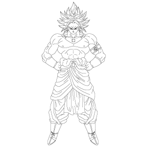 Broly Full Body