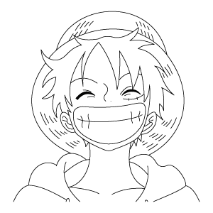 Luffy Smilling