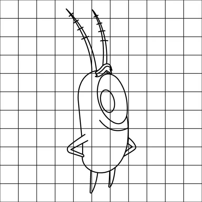 Plankton Drawing Grid