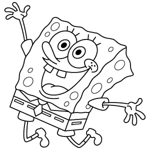 Joyful Spongebob