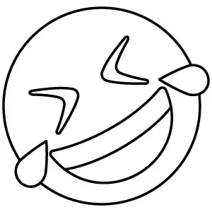 Rolling On The Floor Laughing Emoji