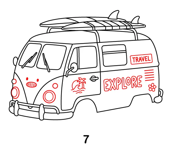Beach Van Step 7