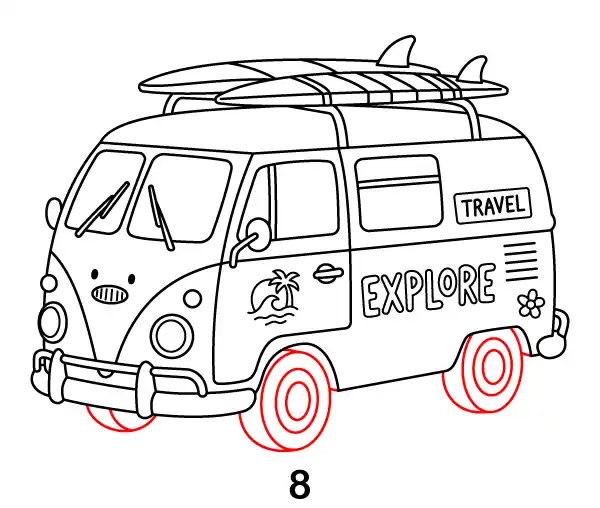 Beach Van Step 8