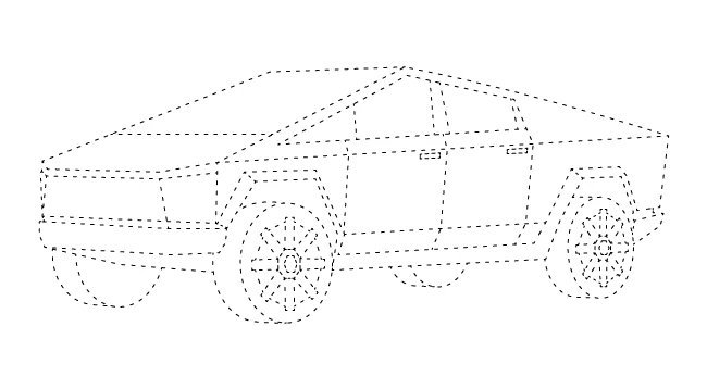 Tesla Cybertruck Tracing Page