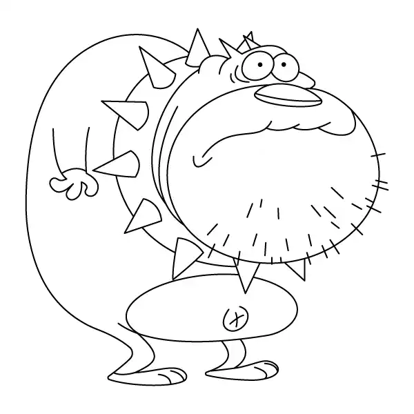 Bob Coloring Page