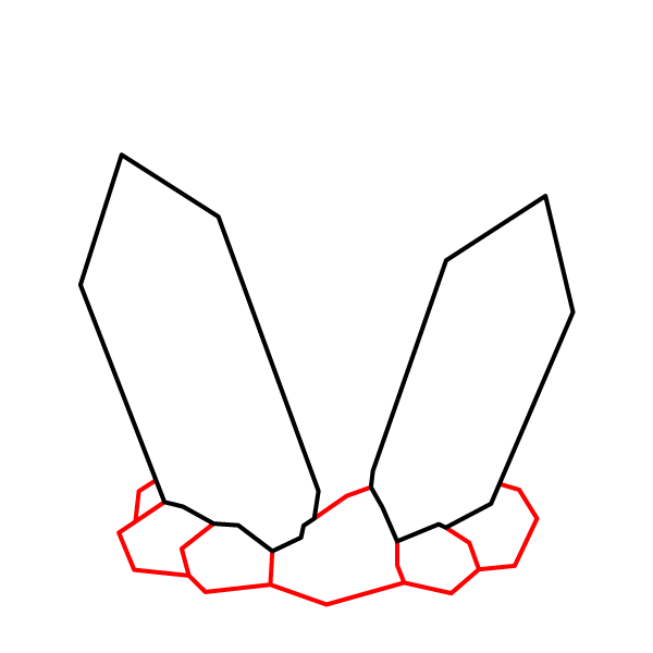 Crystal Cluster Step 2
