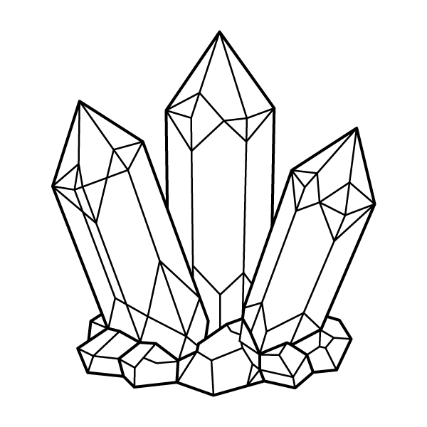 Crystal Cluster Step 8
