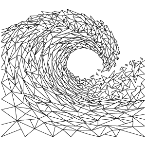 Geometric Ocean Wave Thumbnail