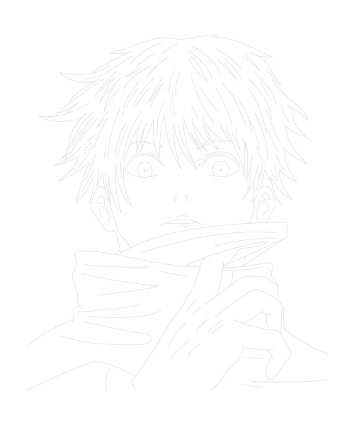 Gojo Close Up Trace By Image Page