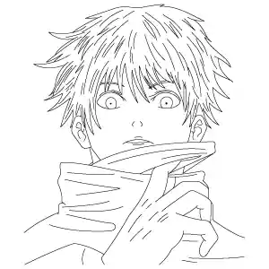 Gojo Close Up