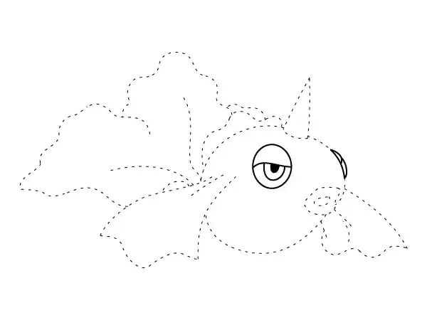 Goldeen Tracing Page