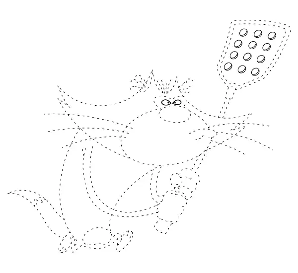 Jack Attacking Tracing Page