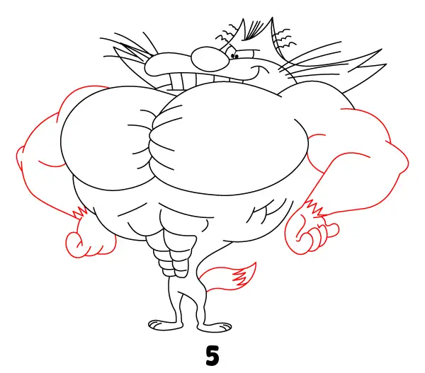 Jack Bodybuilder Step 5