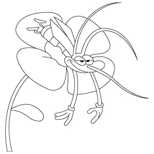 Joey on a Flower