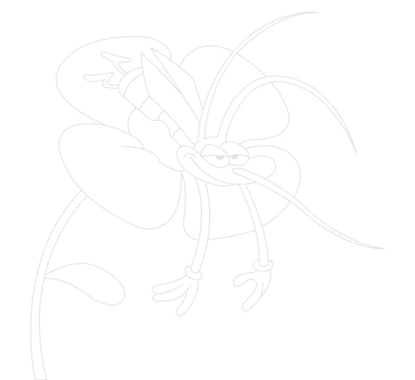 Joey on a Flower Trace By Image Page
