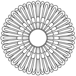 Layered Sunburst Mandala Thumbnail