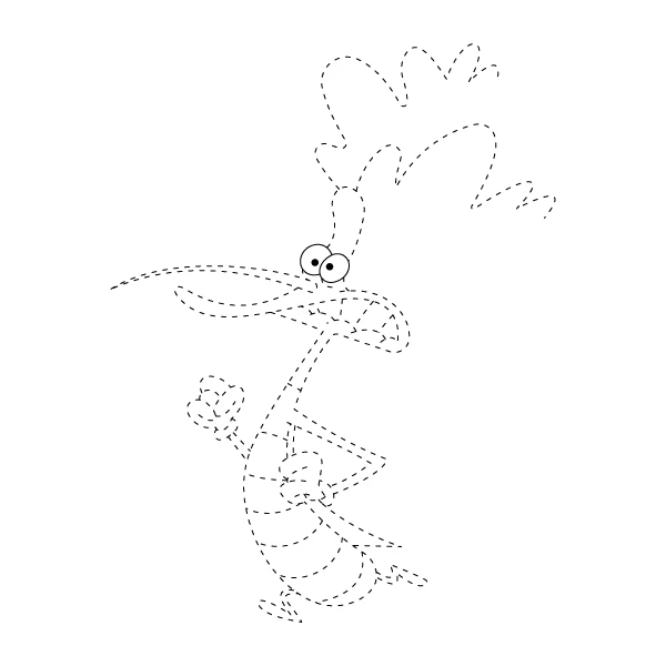 Marky The Cockroach Tracing Page