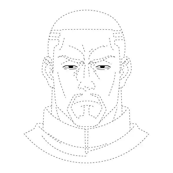 Masamichi Yaga Head Tracing Page