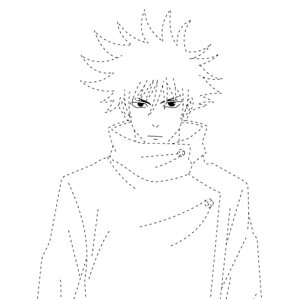 Megumi Fushiguro Tracing Page