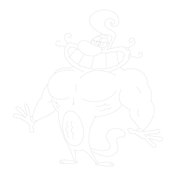 Oggy Bodybuilder Trace By Image Page