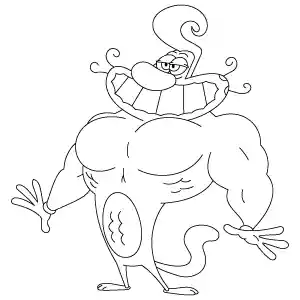 Oggy Bodybuilder