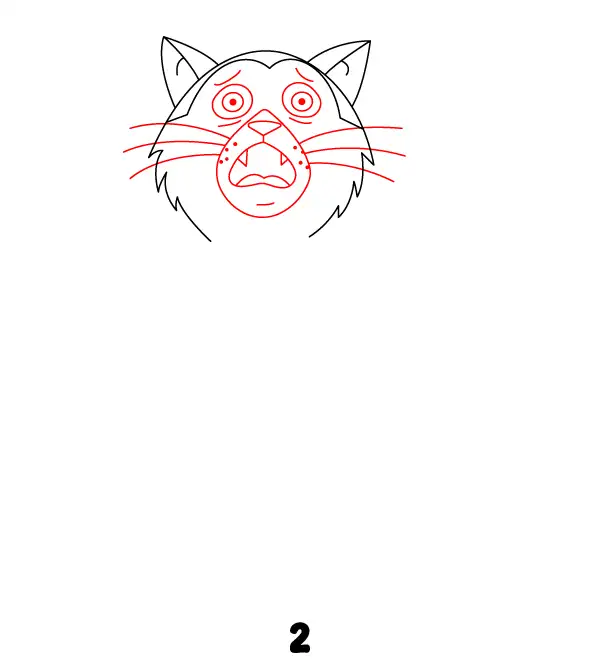 Oggy Cat Step 2