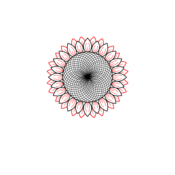 Radiant Sunflower Step 5
