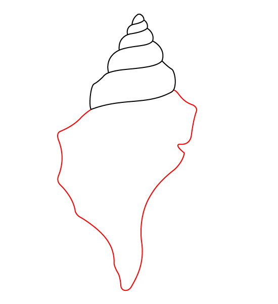 Seashell Step 2