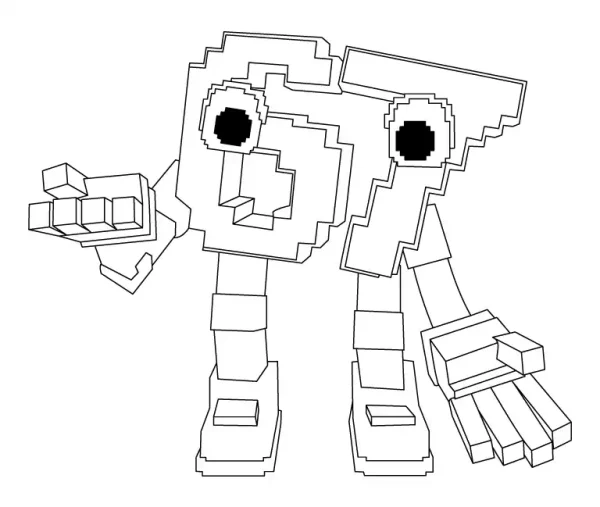 67 Brainrot Coloring Page