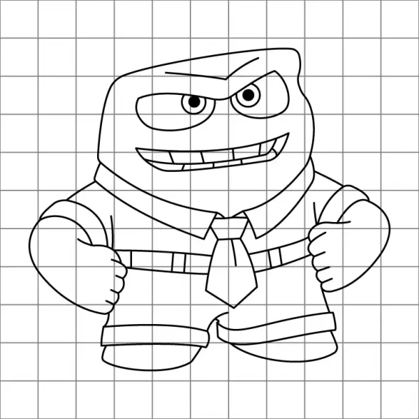 Anger Drawing Grid