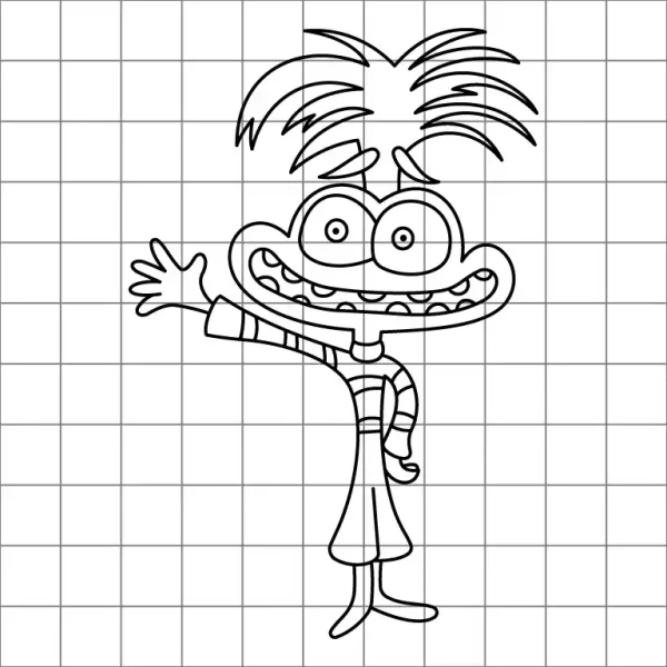 Anxiety Drawing Grid