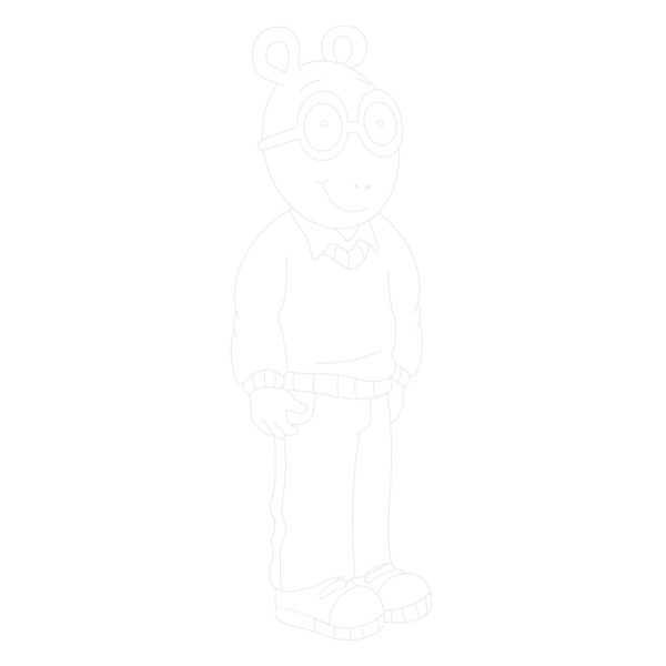 Arthur-Read-Trace-By-Image-Sheet